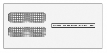 W-2 (3 UP) Compatible Self-Seal Envelopes 1973S