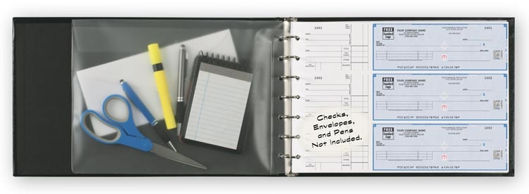 3 on-a-Page Check Binder 54255