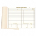 Material & Labor Records Booked Forms Size: 11'' x 8 1/2''