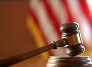 Gavel in a Court room 